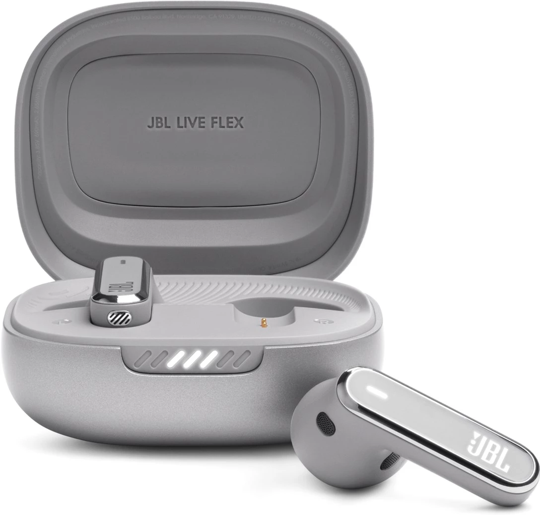 Навушники JBL Live Flex Silver (JBLLIVEFLEXSVR)