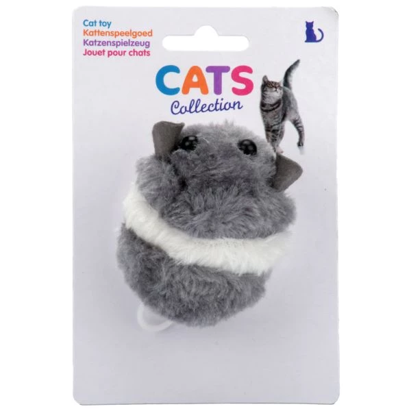 Мишка заводна для котів Cats Collection, 7,5х6х4 см