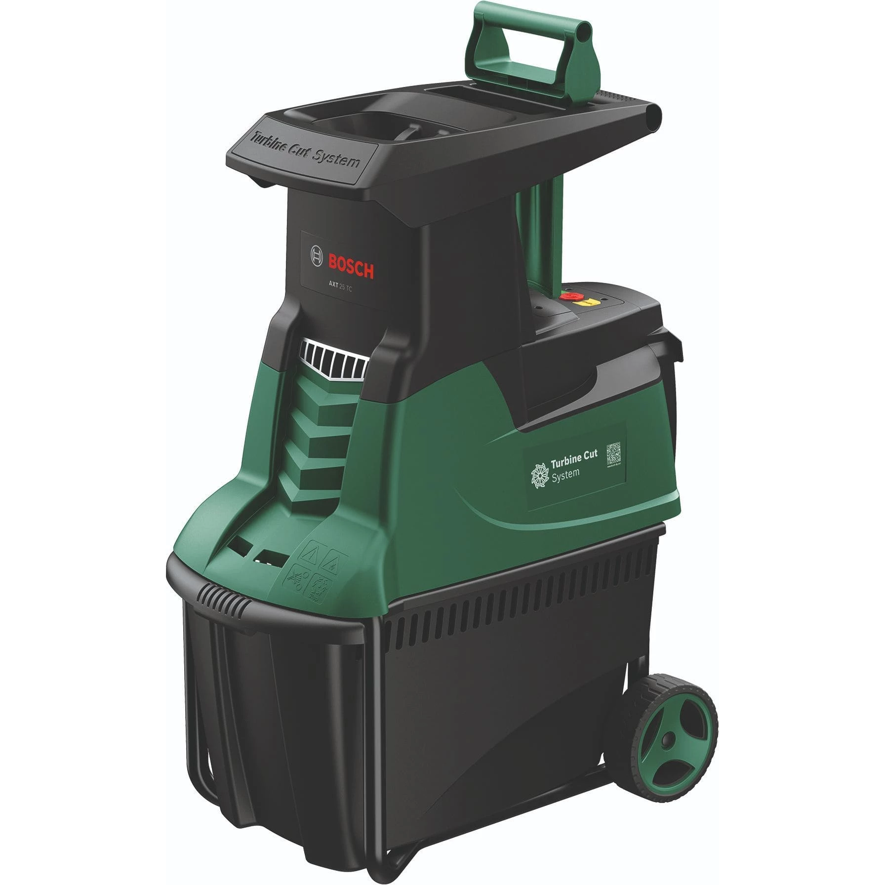 Подрібнювач садовий Bosch AXT 25 TC 2500Вт, 40 об/хв, 45 мм