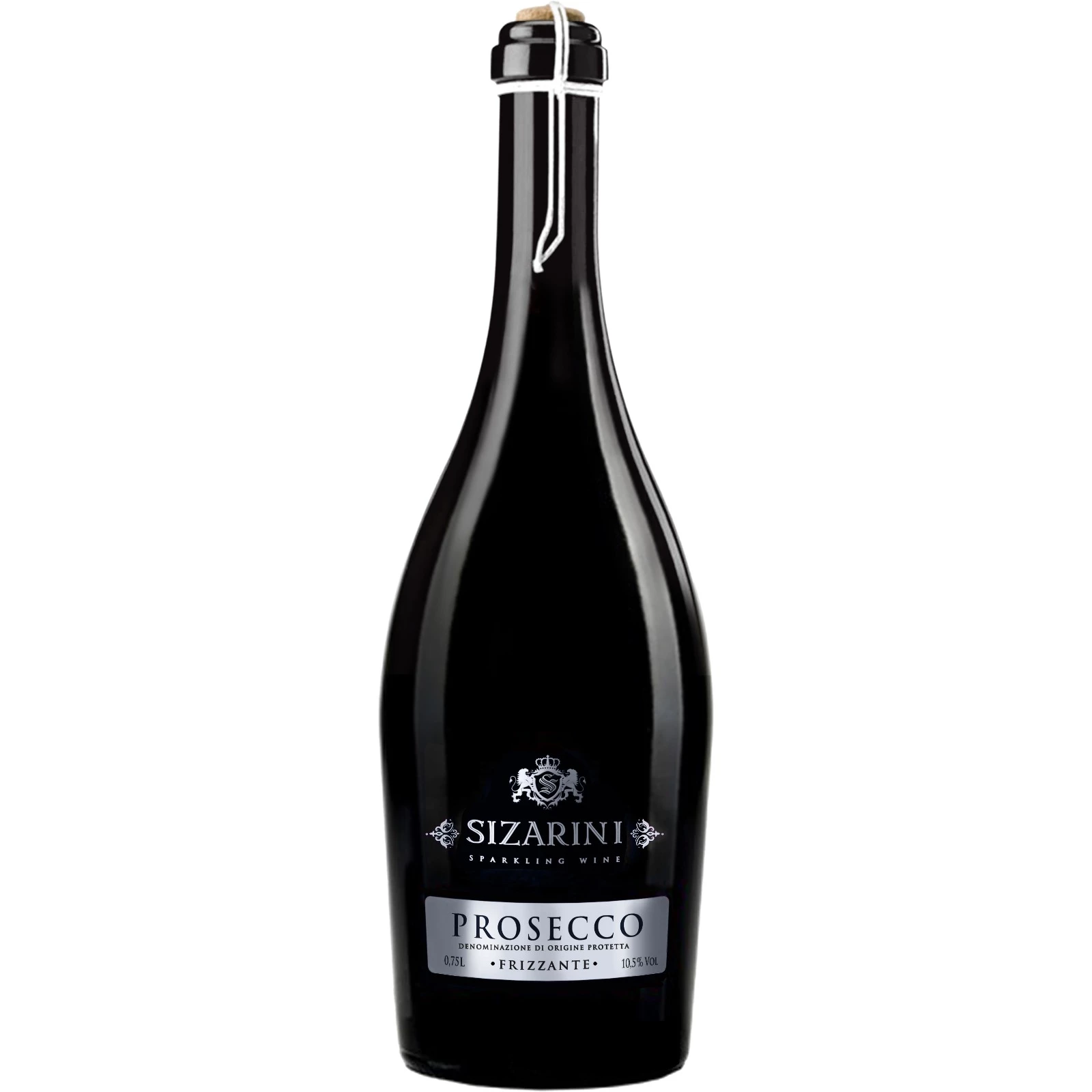 Вино ігристе Sizarini Prosecco Frizzante біле напівсухе 10.5% 0.75 л (8006870014439)