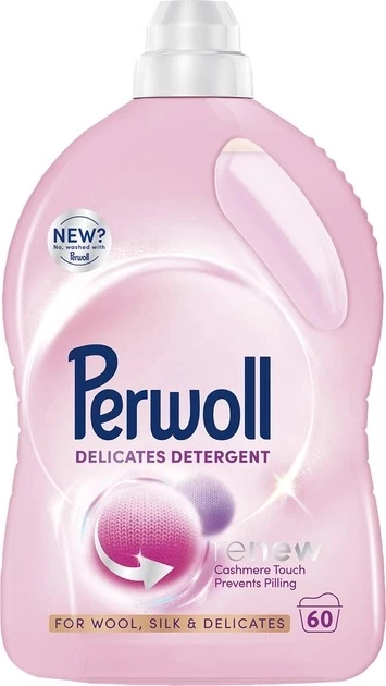 Гель Perwoll для прання делікатних тканин, 3 л