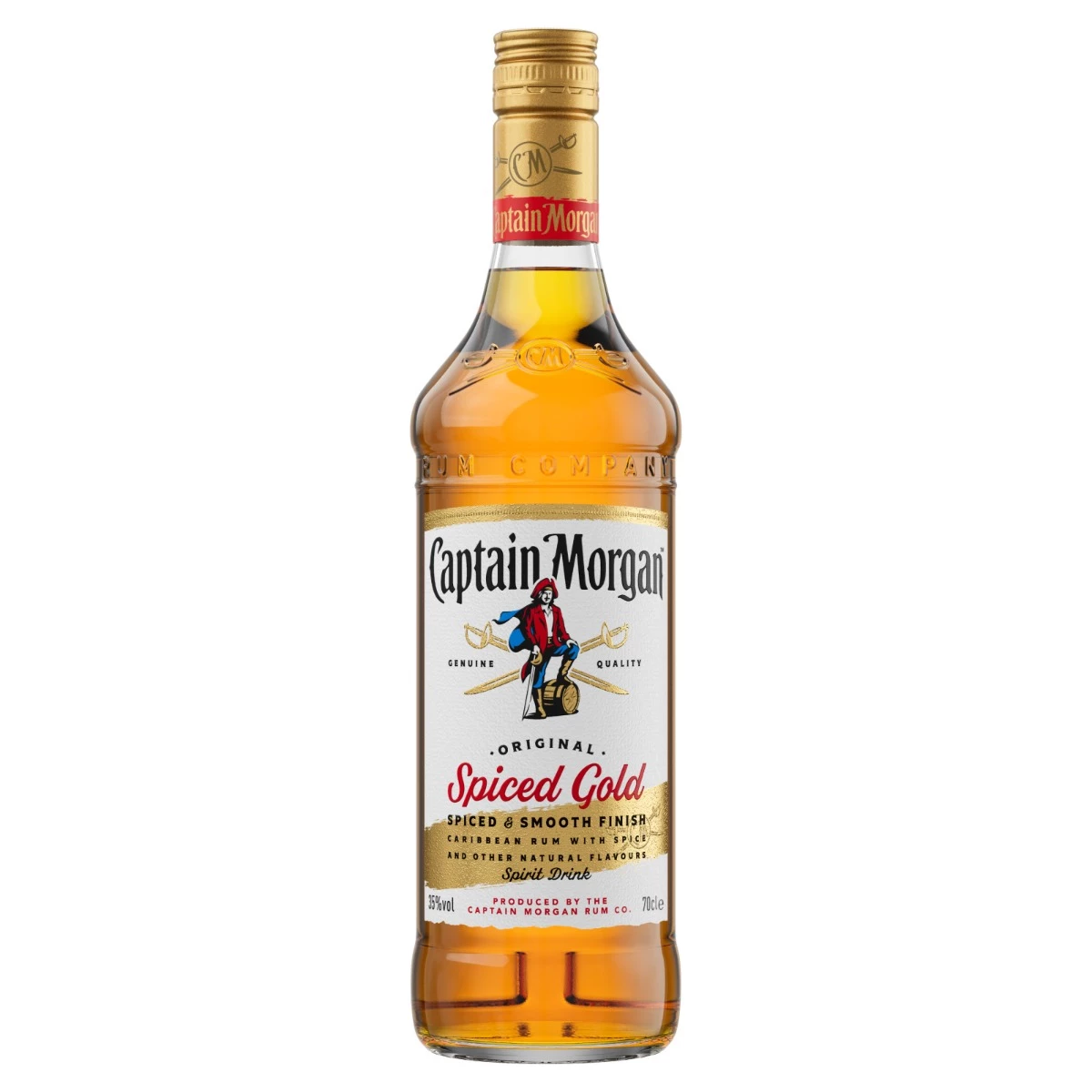 Ром Captain Morgan Spiced Gold 35%, 1 л