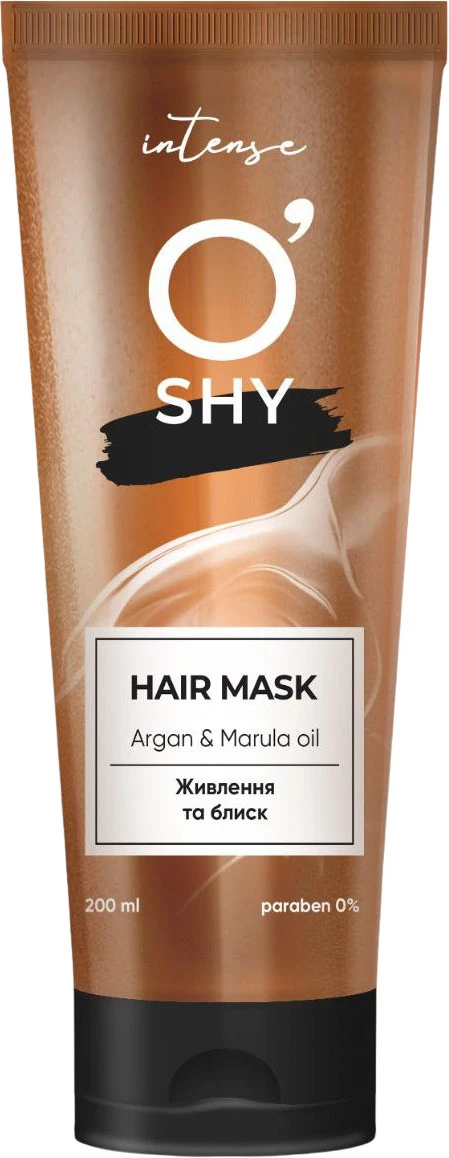 Маска для волосся O'Shy Intense Argan & Marula Oil 200 мл (4820263234013)