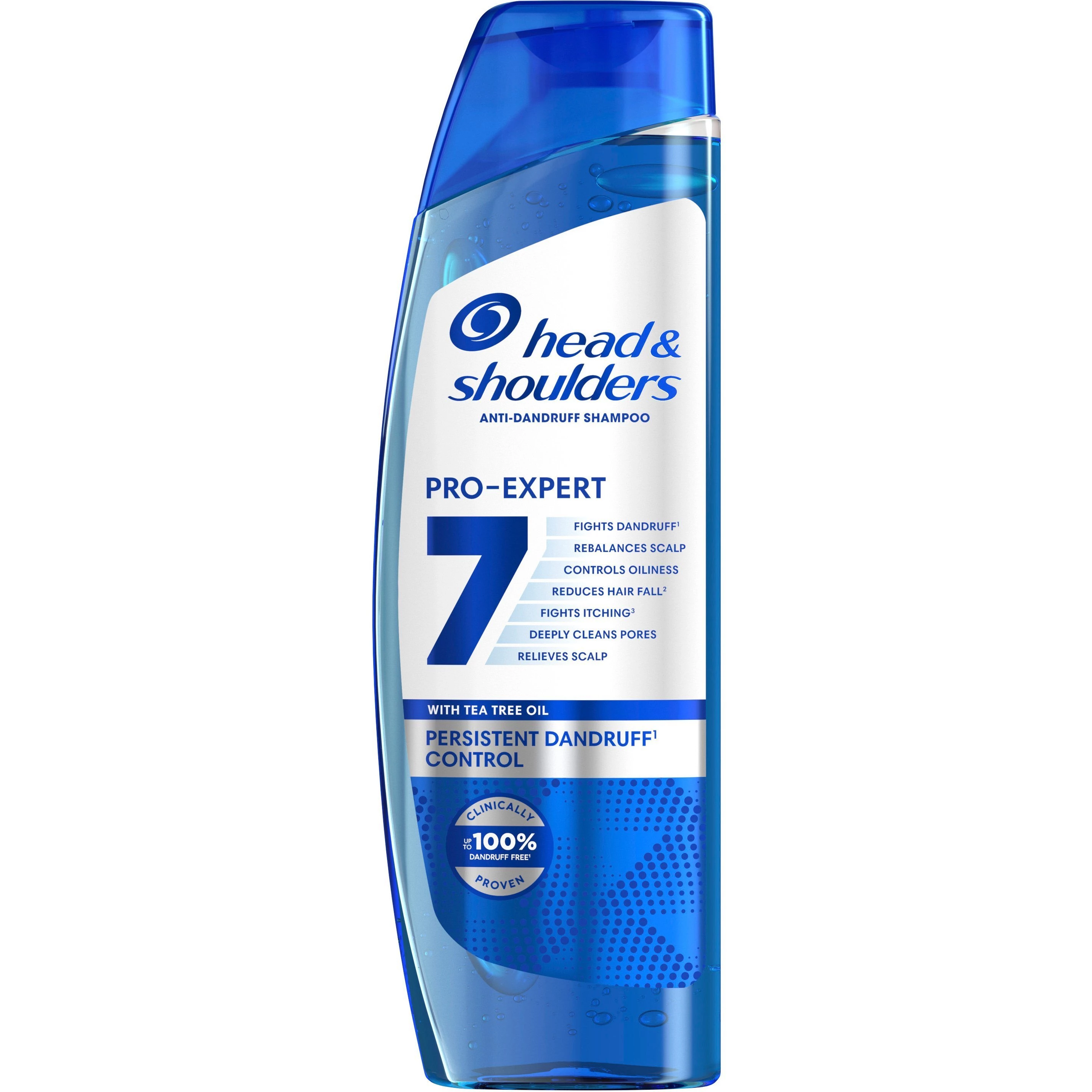 Шампунь проти лупи Head&Shoulders Pro-Expert 7 Стійкий контроль, з олією чайного дерева, 250 мл