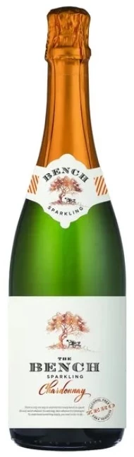 Вино ігристе The Bench Chardonnay Sparkling біле безалкогольне, 0.75 л