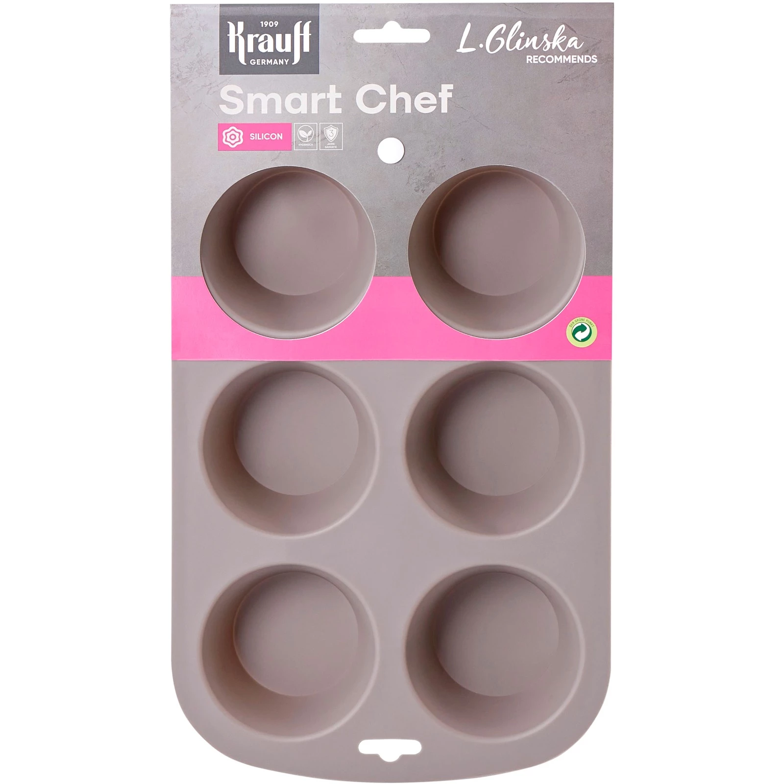 Форма для випікання Krauff Smart Сhef 29-298-034 силікон 25x16.3x2.8 см (27583)