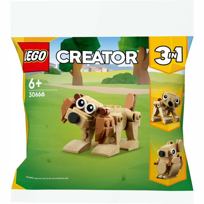 Конструктор LEGO Creator Подарункові тварини «3 в 1» 75 деталей (30666)