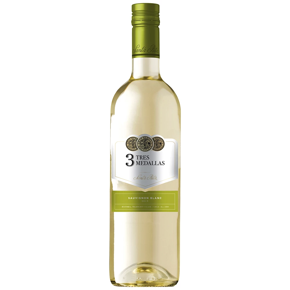 Вино Santa Rita Tres Medallas Sauvignon Blanc біле сухе 13%, 750 мл