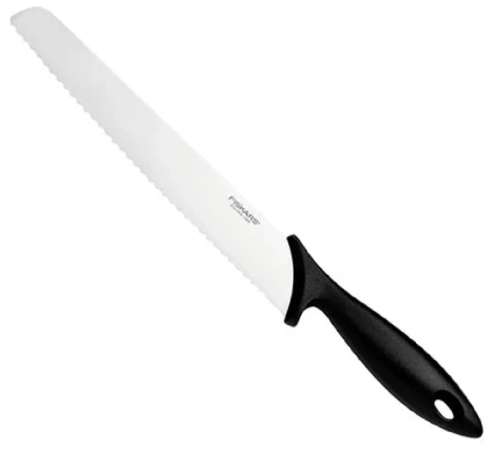 Кухонний ніж для хліба Fiskars Essential, 23,4 см (1065564)