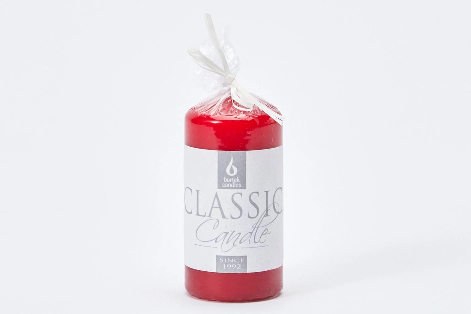 Свічка Bartek Candles циліндр, вишнева, 5Х10 см