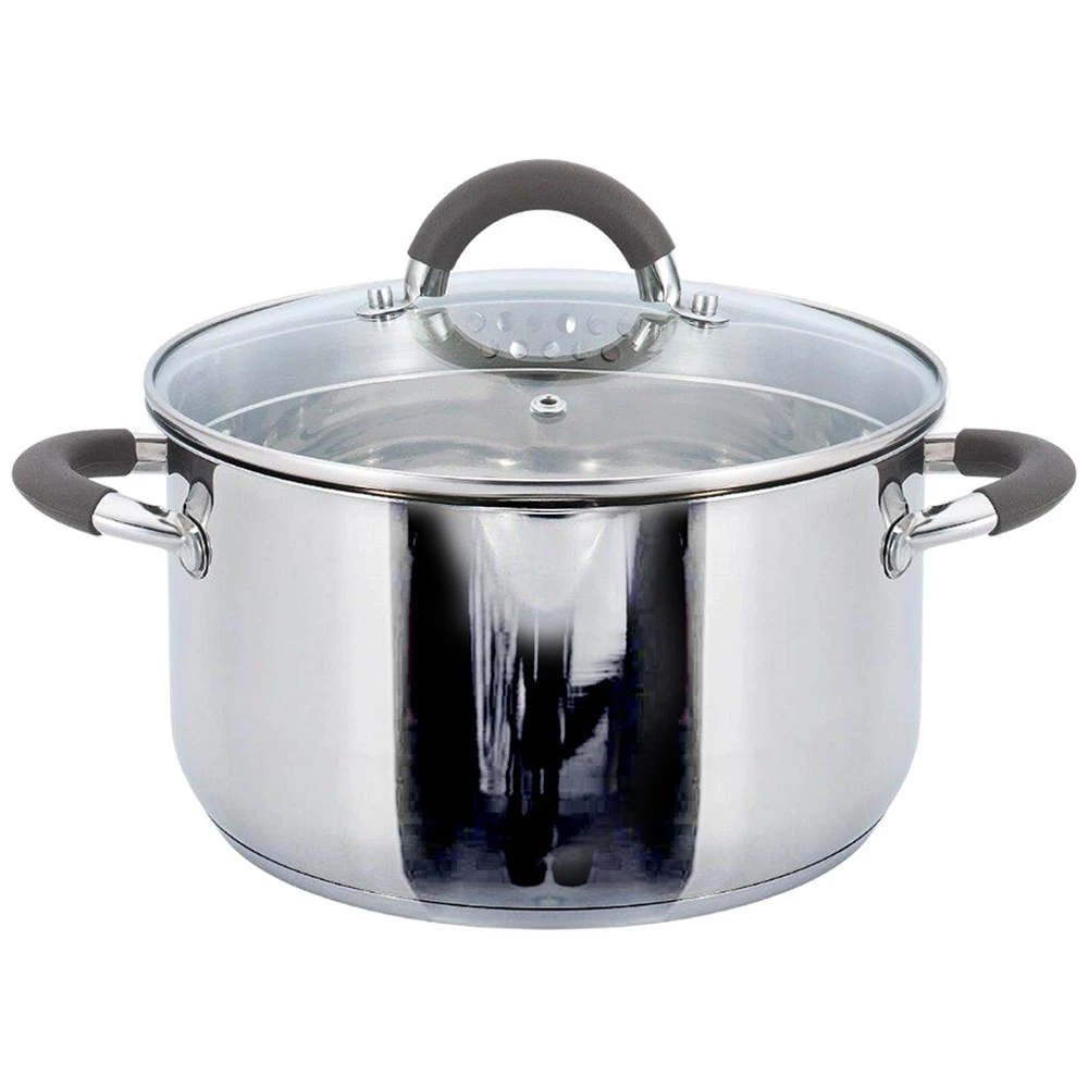 Каструля Gusto Practico GT-1102-16 з силіконовими ручками 16 см 1.9 л (77381)