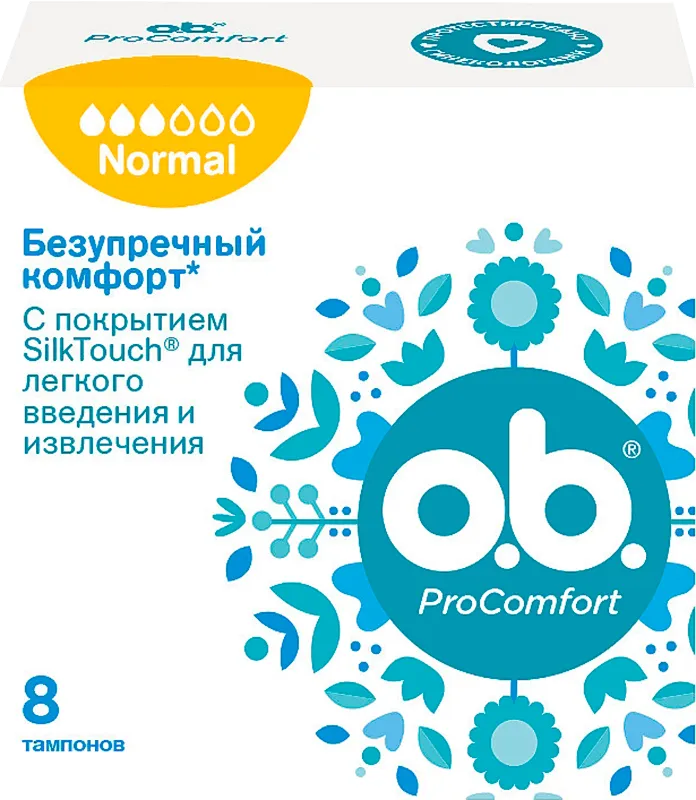Тампони O.b. Pro Comfort Normal 8 шт
