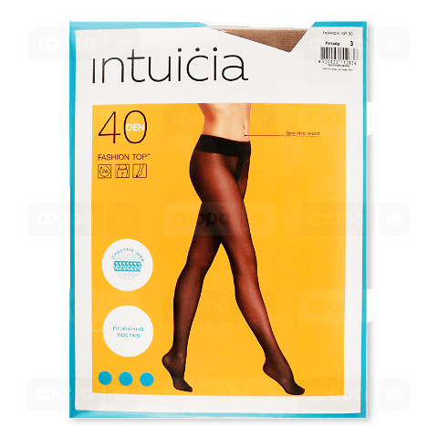 Колготки жіночі Intuicia Fashion Top 20 den тілесні р.3
