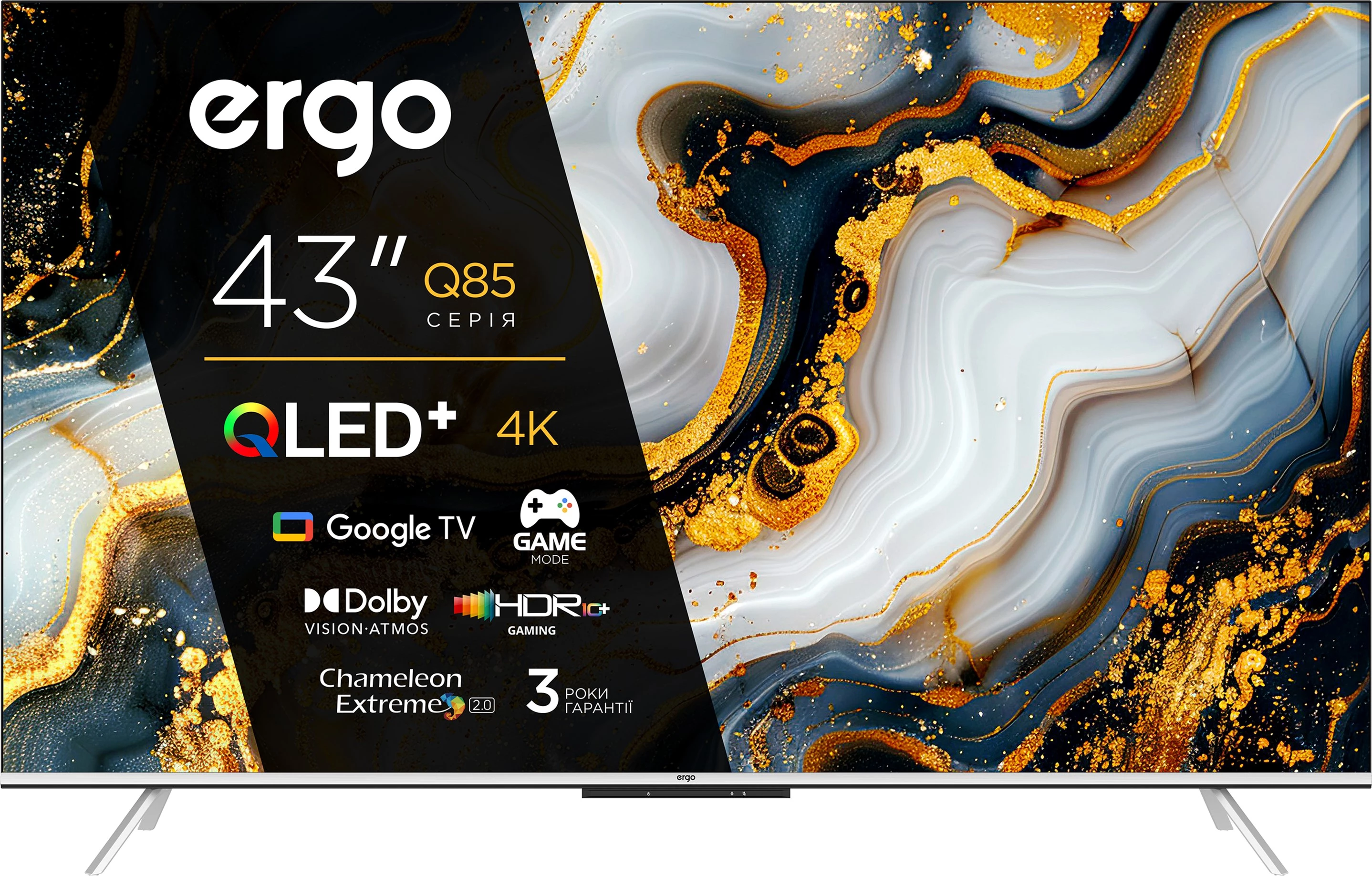 Телевізор Ergo Qled+ 43JUQ85 (6996974)