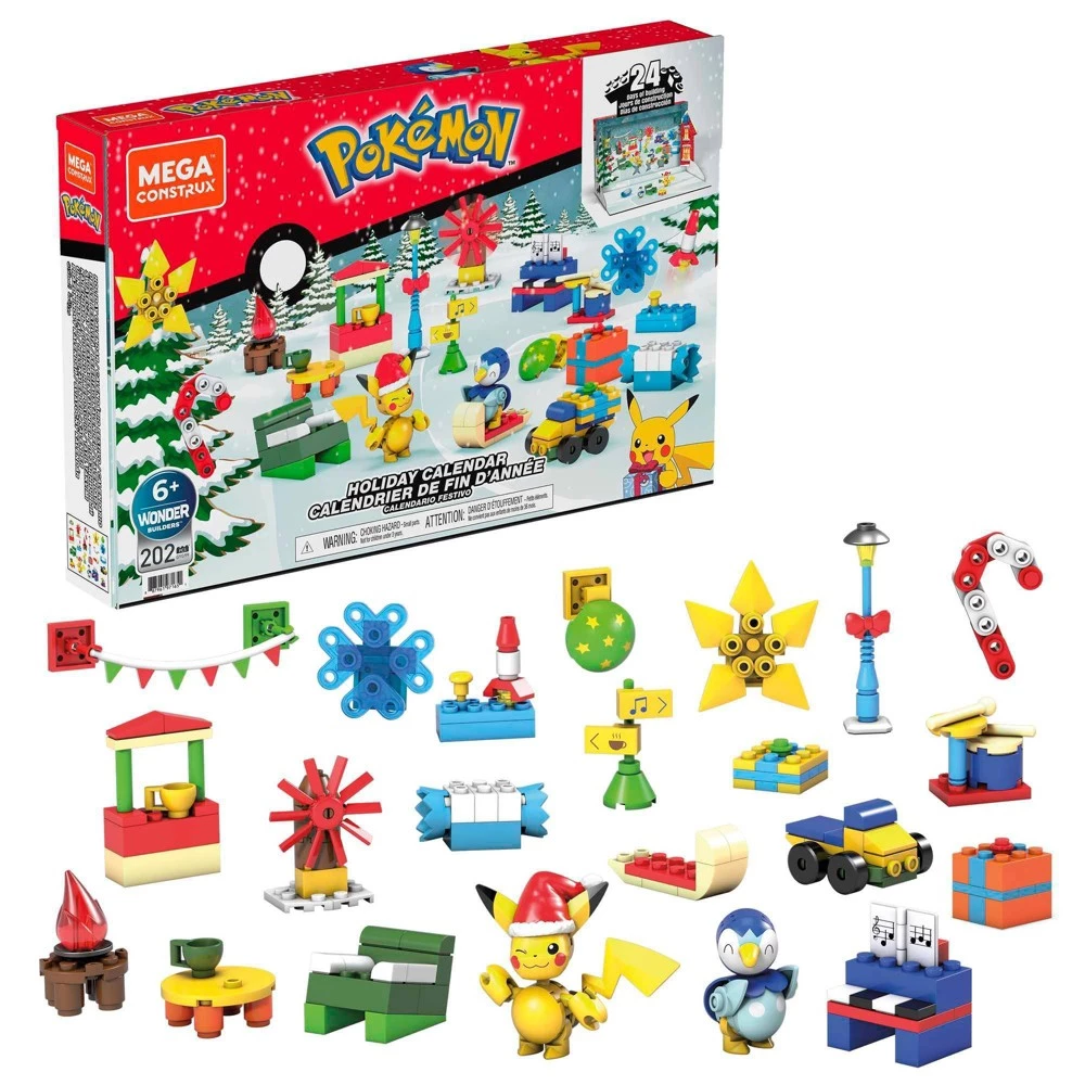 Конструктор Mega Construx Pokemon Адвент-календар (GYG99)