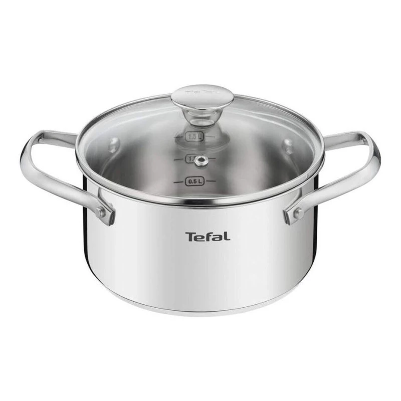 Каструля Tefal Cook Eat з кришкою 18 см, 2.2 л (3168430332164)