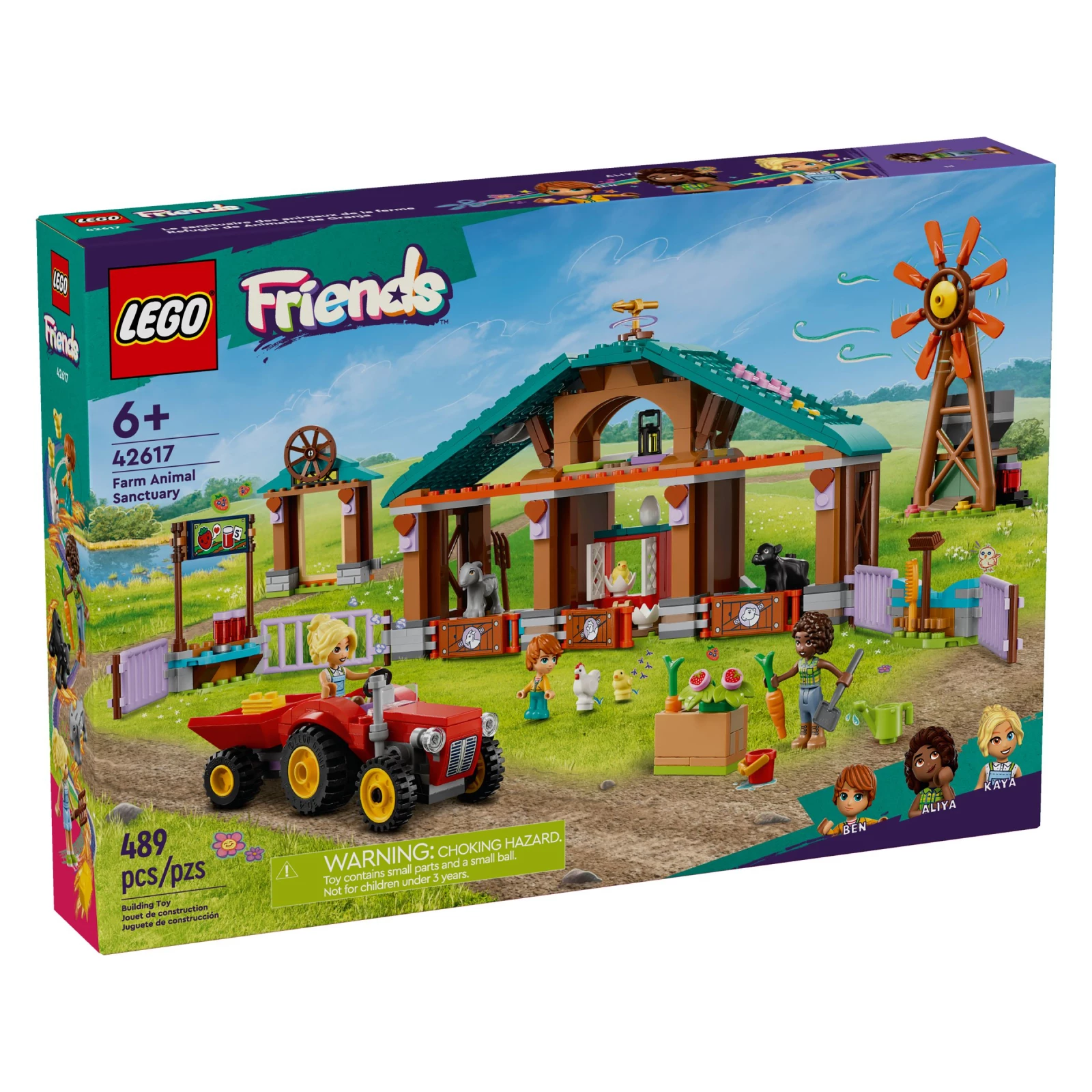 Конструктор LEGO Friends Притулок для сільськогосподарських тварин 42617