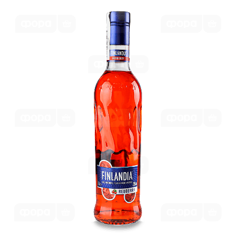 Горілка Finlandia Журавлина червона