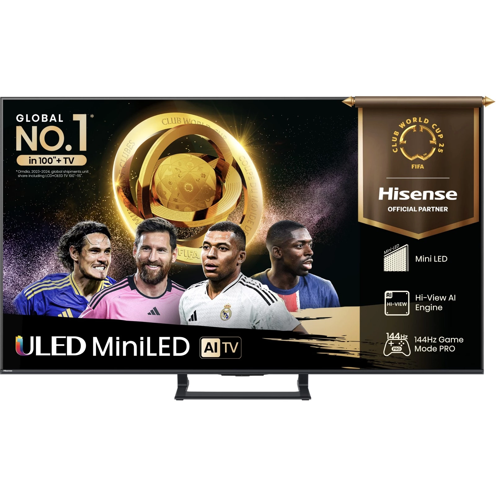 Телевізор Hisense 55E8Q, MiniLED, 55" (7134215)