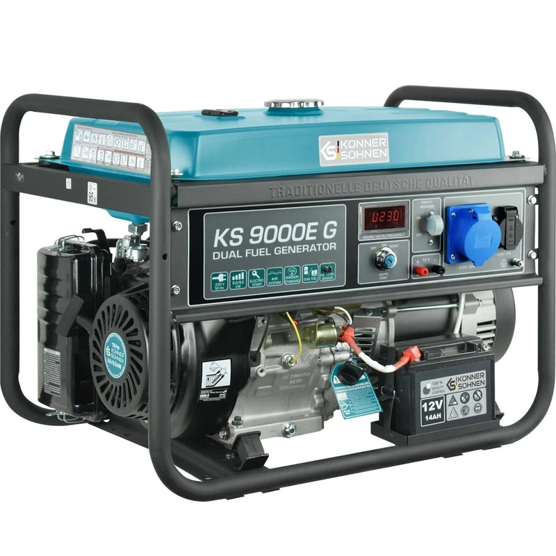 Генератор газо-бензиновий Könner & Söhnen KS 9000E G (KS9000EG)