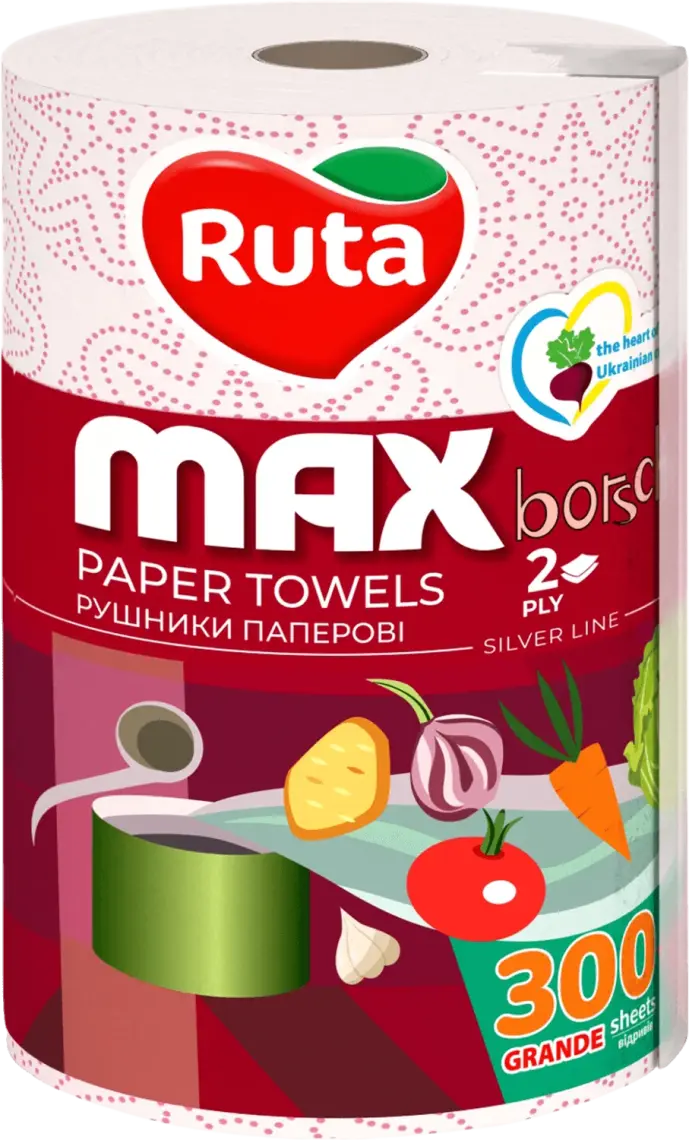 Рушники паперовi Ruta Max 1 шт