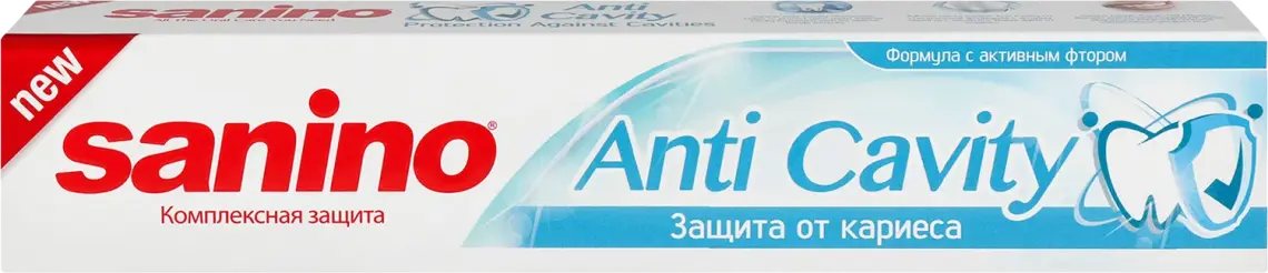 Зубна паста Sanino Anti Cavity Захист від карієсу 100 мл