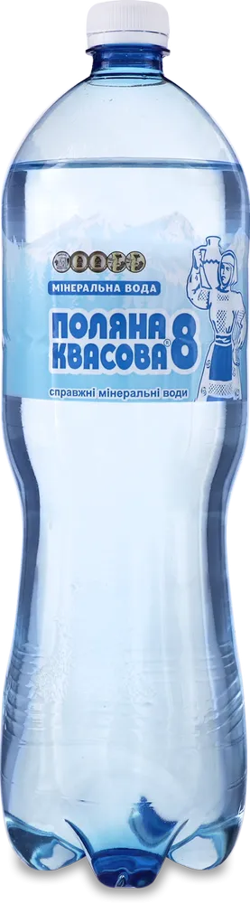 Вода Алекс Поляна Квасова 8 сильногазована 1.5 л
