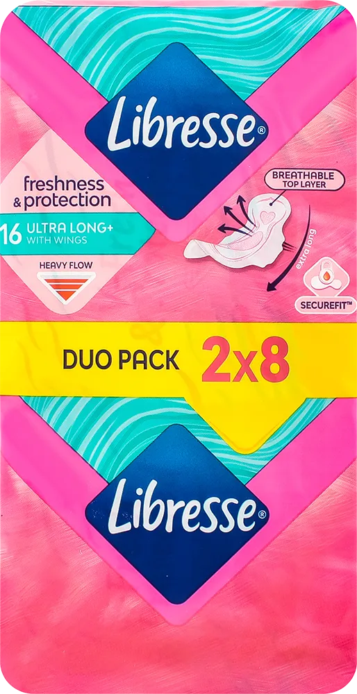 Прокладки гігієнічні Libresse Ultra Long 16 шт.