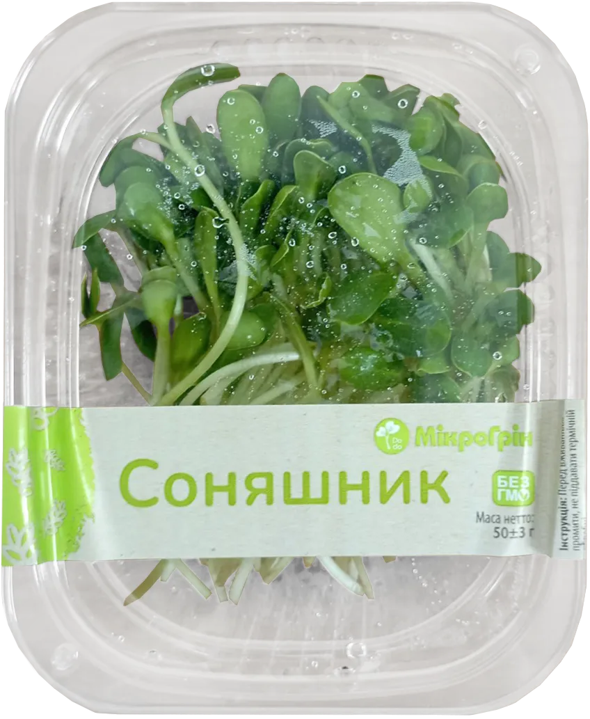 Мікрозелень соняшника Мікрогрін 50 г