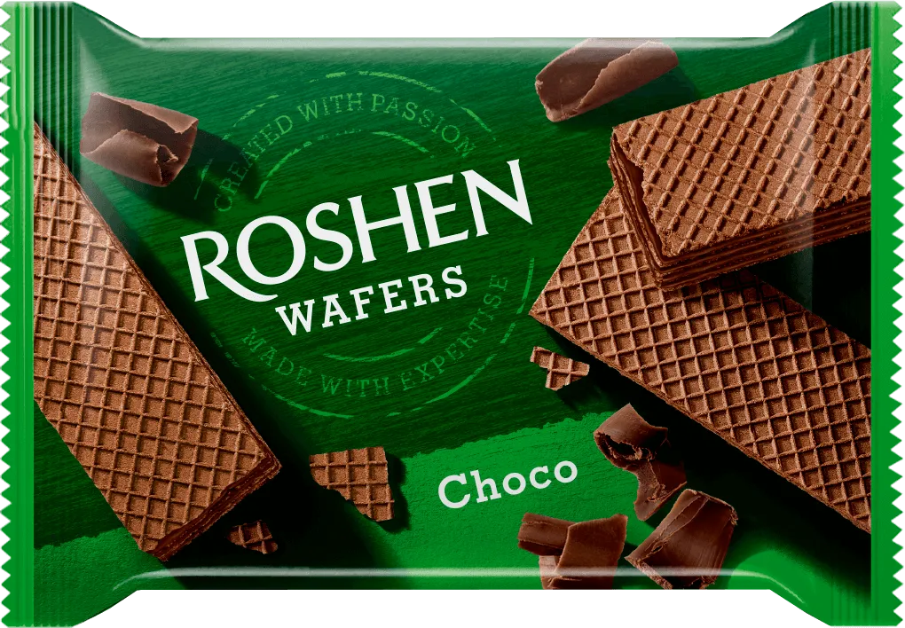 Вафлі Roshen Wafers Шоколад 72 г