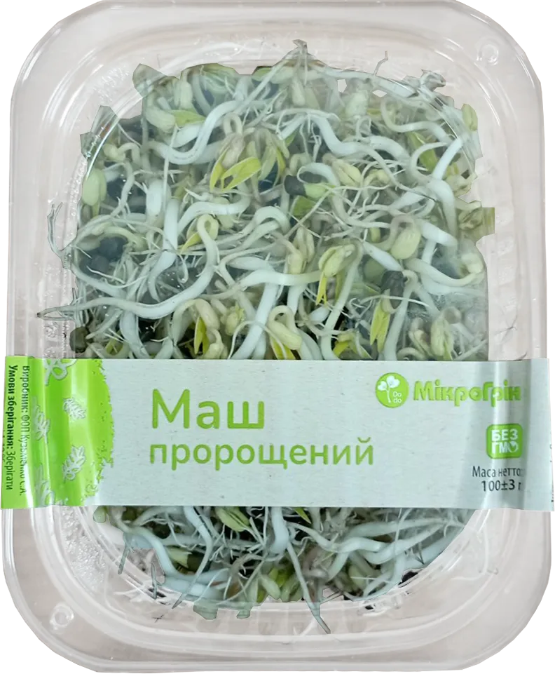 Мікрозелень Додо маш 100 г