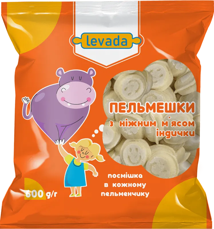 Пельмішки Levada Левадики з індичкою 600 г