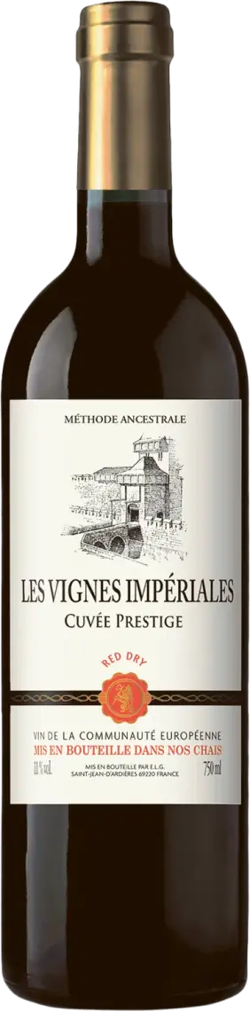 Вино Les Vignes Imperiales червоне сухе 11% 0.75 л