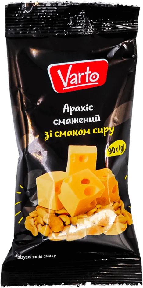 Арахіс смажений Varto зі смаком сиру 90 г