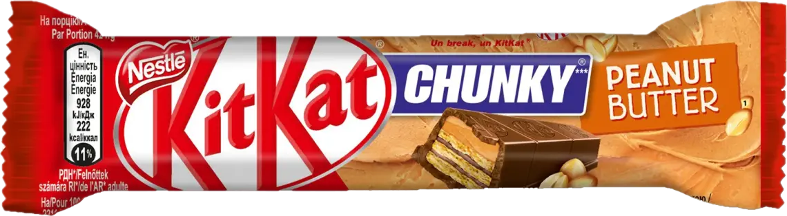 Батончик KitKat з арахісовою пастою 42 г