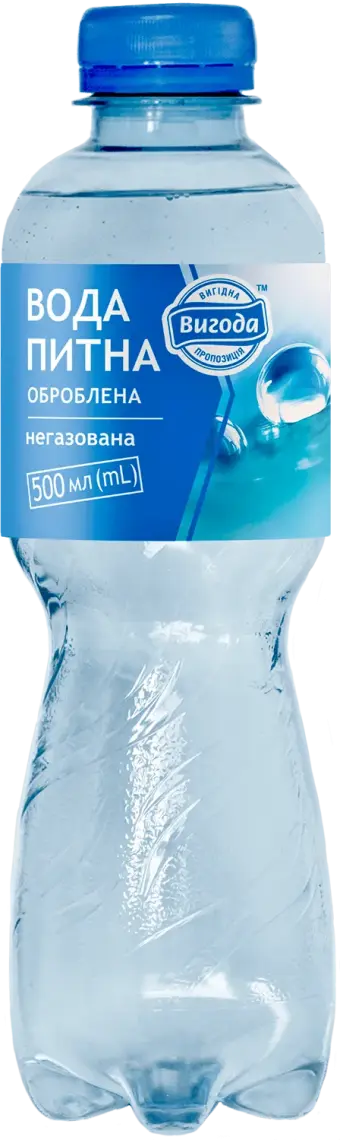 Вода Вигода негазована 0.5 л