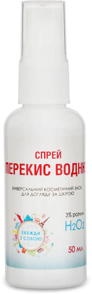 Спрей Перекис водню LekoPro розчин 3% 50 мл
