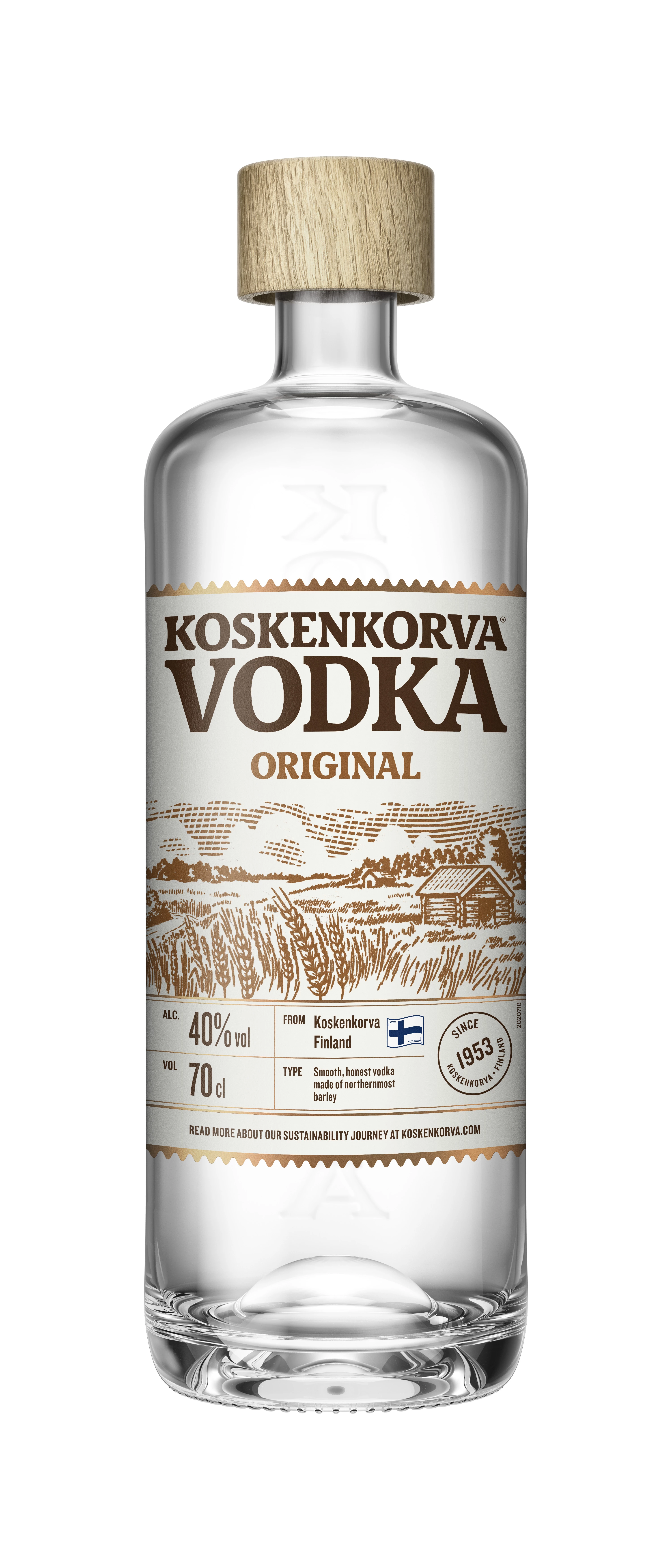 Горілка Koskenkorva 40% 0.7 л