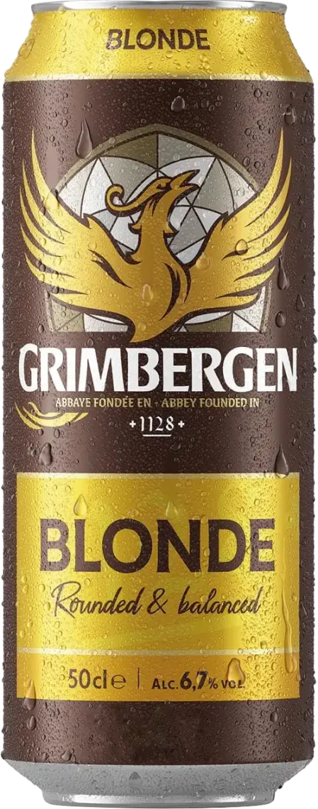 Пиво Grimbergen Blonde світле фільтроване 6.7% 0.5 л