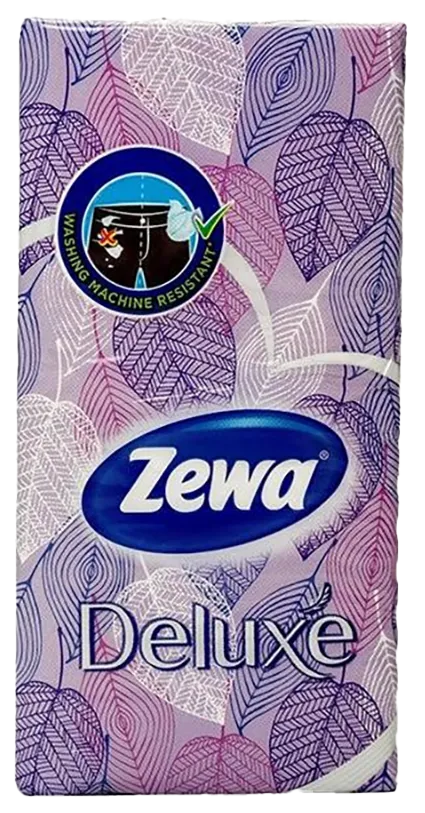 Паперові хусточки Zewa Deluxe 10 шт.