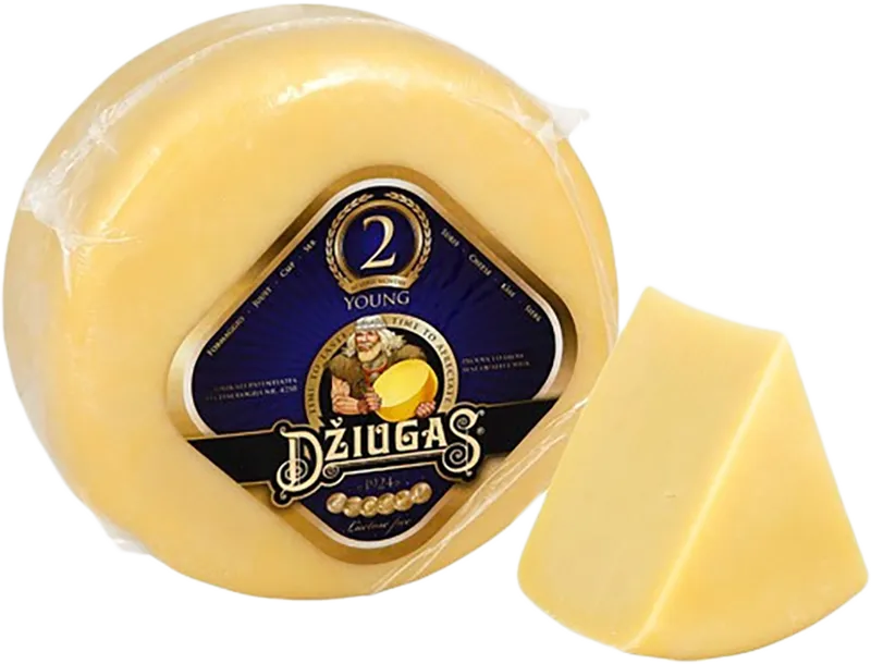 Сир Dziugas твердий витриманий 2 місяці 40% ваговий