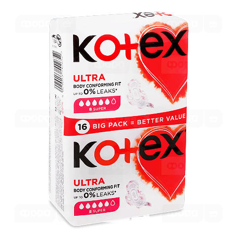 Прокладки Kotex Ultra Super