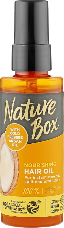 Олія для волосся Nature Box Argan Oil Інтенсивний догляд 70 мл