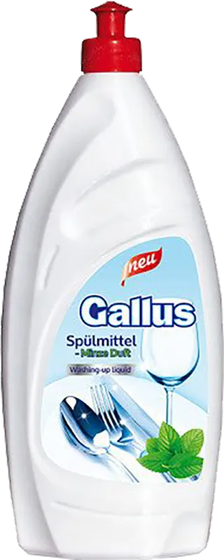 Засіб для миття посуду Gallus М'ята 900 мл