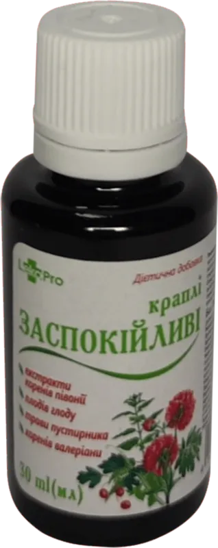 Краплі LekoPro Заспокійливі 30 мл