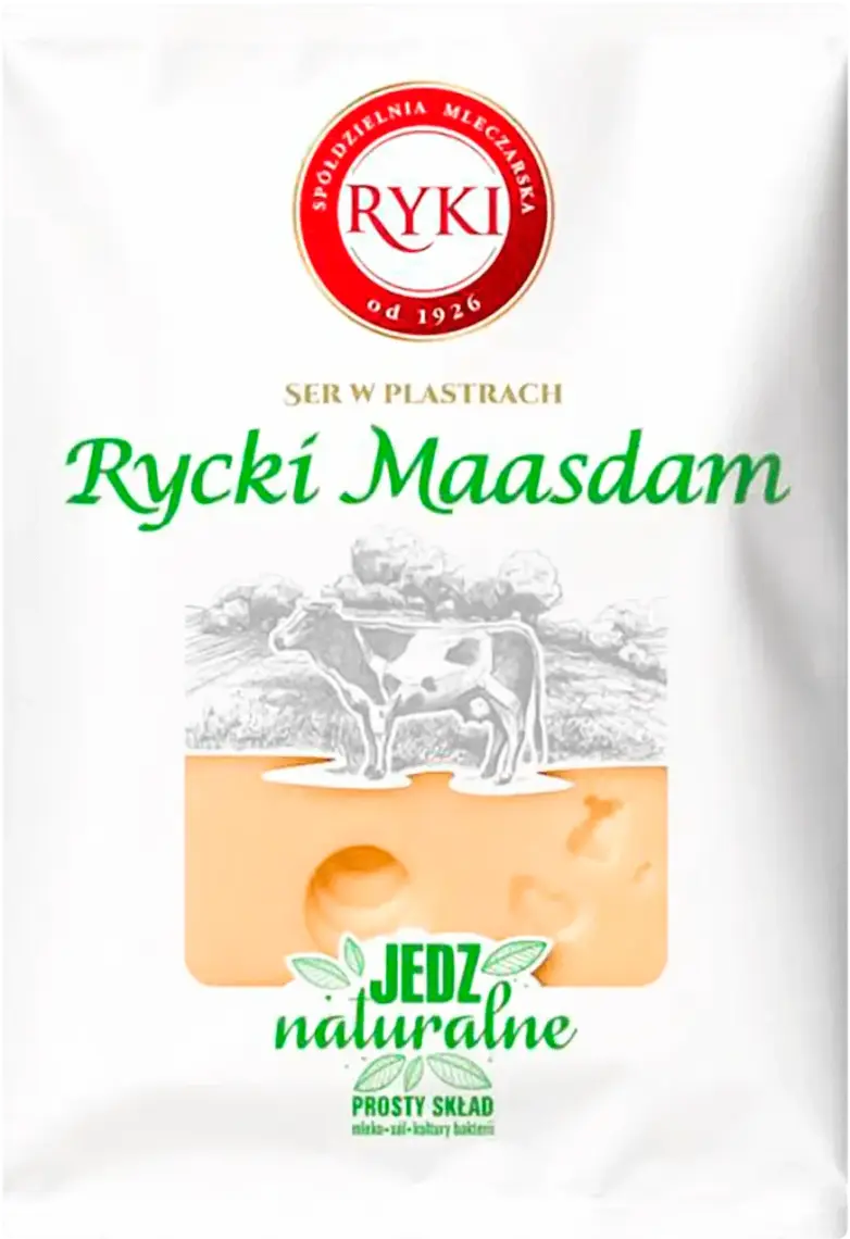Сир Rycki Маасдам 45% 125 г