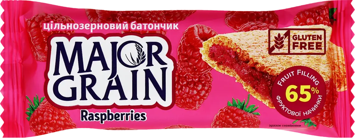 Батончик АВК Major Grain Малина 40 г