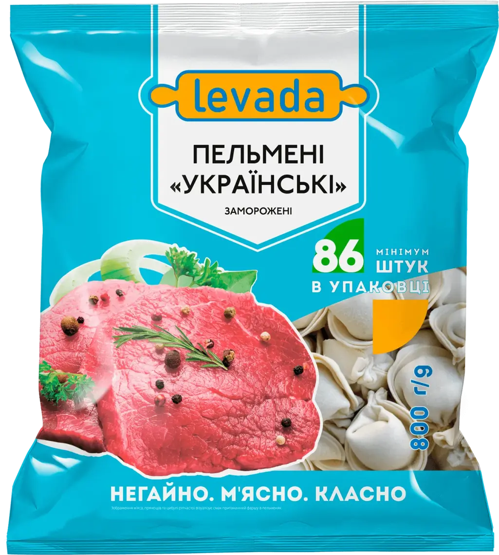 Пельмені Levada Українські 800 г