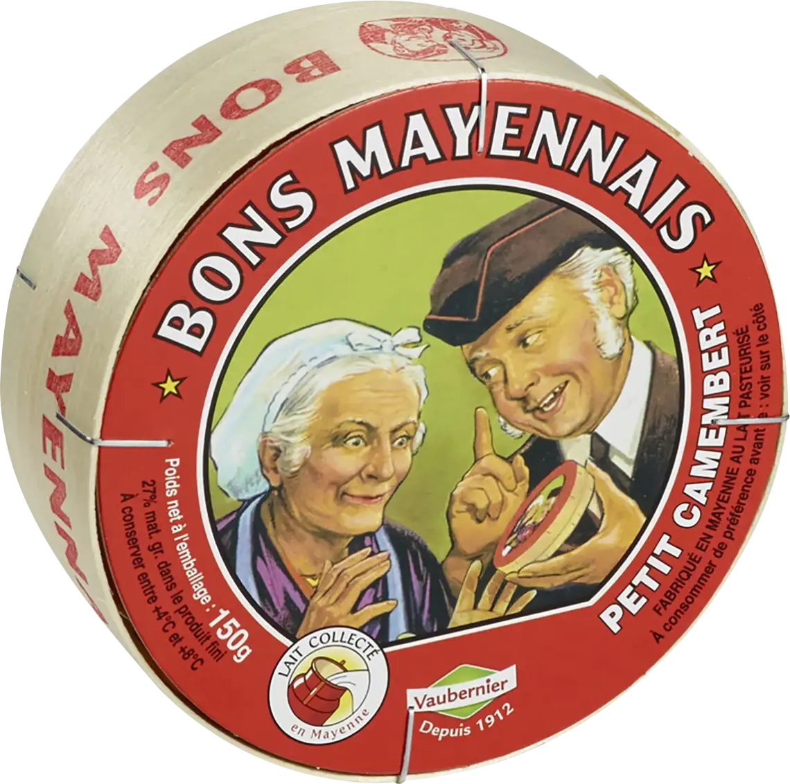 Сир Bons Mayennais Camembert petit 54% 150 г