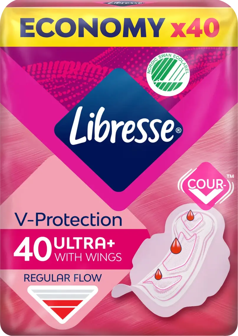 Прокладки Libresse Ultra+ гігієнічні ультратонкі 40 шт